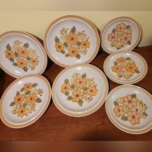 Vintage 1960s International China Kilncraft "PEKO" Set JAPAN #SY6040